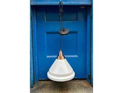 MODERNÍ SCANDI KERAMICKÝ LUSTR MĚĎ