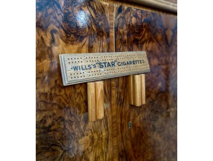 DŘEVĚNÁ HRACÍ DESKA CIGARETY