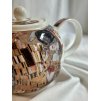 ČAJOVÁ KONVICE KOSTNÍ PORCELÁN DUNOON GUSTAV KLIMT