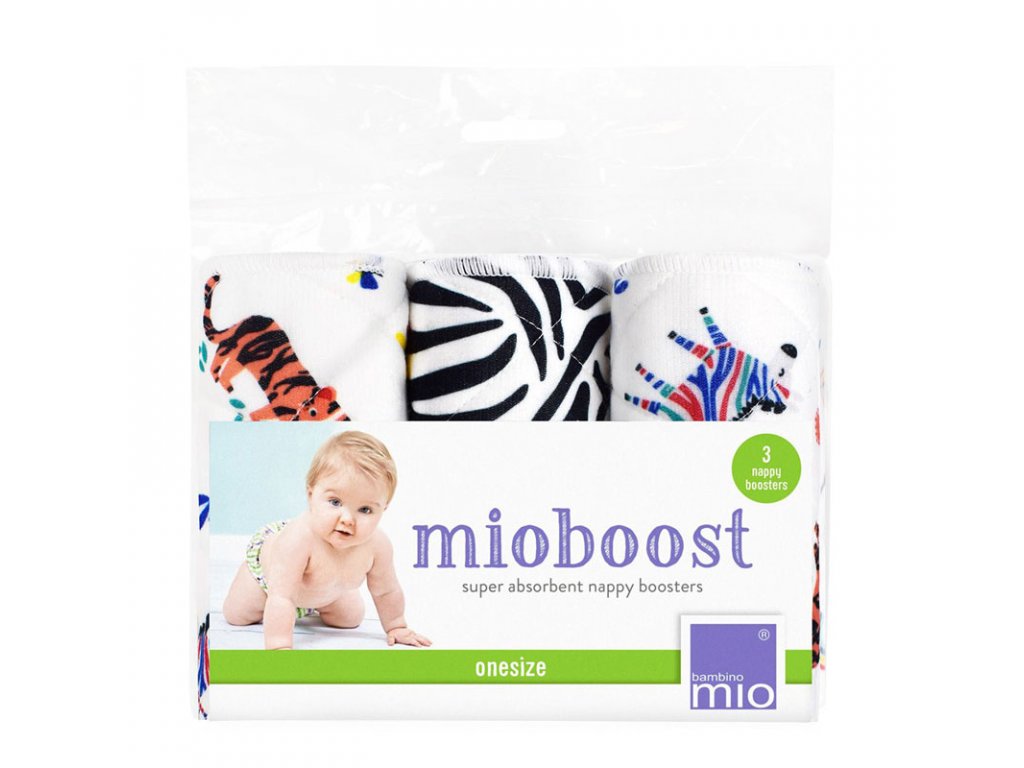 Bambino Mio absorbční vložky Mio Boost Savanna Stripes 3 ks