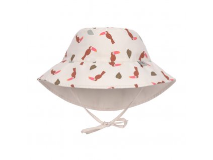 Sun Protection Bucket Hat toucan offwhite 19-36 mo.