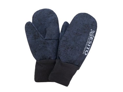 ESITO | Palcové rukavice Madagaskar softshell - šedá / 3 - 5 let (Barva šedá, Velikost 5 - 7 let)