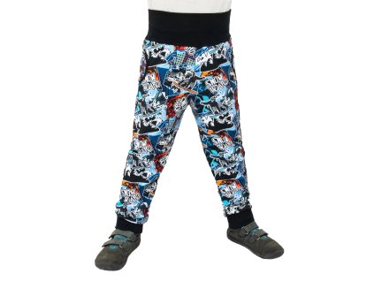 ESITO | Rostoucí softshellové kalhoty Snowboard - šedá / 116 (Barva šedá, Velikost 134)