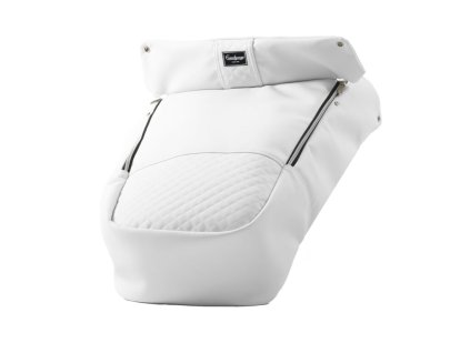 Emmaljunga Apron NXT ERGO 2023 De Luxe polar white leath.