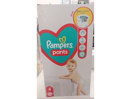 Pampers pants 4 - 9-15kg 108 ks