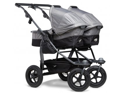 TFK Duo combi pushchair - air wheel grey 2022