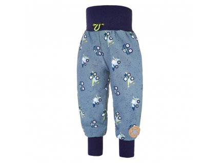 Tepláky AUTA - denim auta