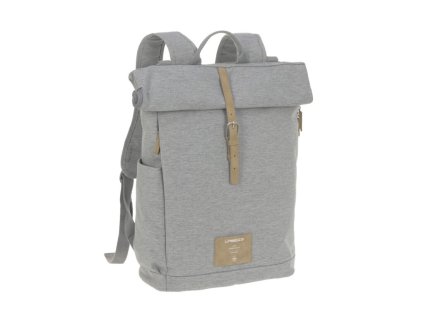 LÄSSIG Green Label Rolltop Backpack 2023 grey mélange - Limited Edition