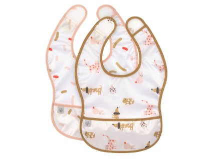 LÄSSIG Lightweight Bib 2024 Little Mateys spicy orange