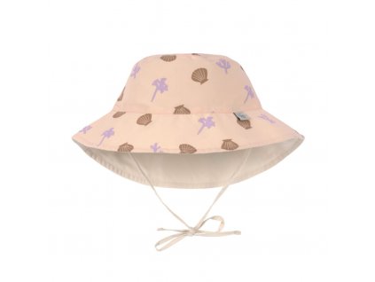 Sun Protection Bucket Hat 2023 corals peach rose 19-36 mon.