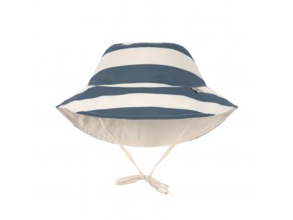 Sun Protection Bucket Hat block str.milky/blue 07-18 mon.
