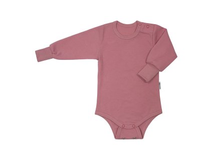 ESITO | Rostoucí bodyčko pro miminka Myšky sherry shake - růžová / 56 - 62 (Barva růžová, Velikost 56 - 62)