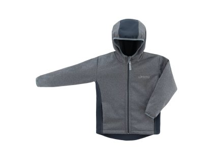 ESITO | Dětská jarní softshellová bunda DUO Grey - šedá / 80 (Barva šedá, Velikost 80)