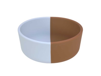 LÄSSIG Bowl Silicone 2024 Happy Rascals Smile sky blue