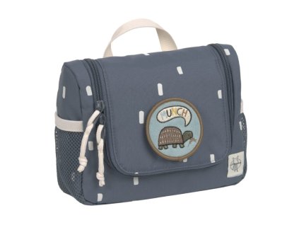 LÄSSIG Mini Washbag 2024 Happy Prints midnight blue