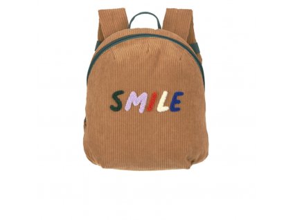 Tiny Backpack Cord Little Gang Smile caramel