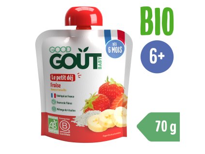Good Gout BIO Jahodová snídaně (70 g)