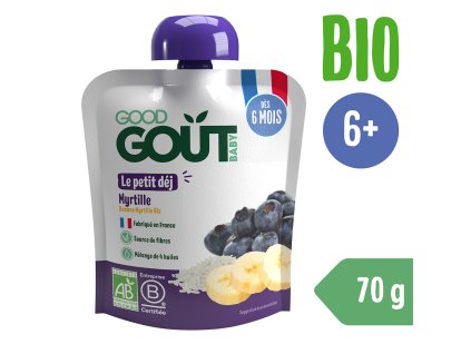 Good Gout BIO Borůvková snídaně (70 g)
