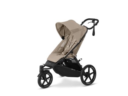 Cybex Avi spin Almond Beige set s hlubokou korbou