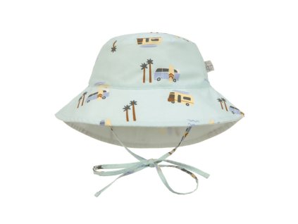 LÄSSIG Sun Protection Bucket Hat camper sea foam 07-18 mo.