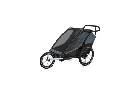 Small Thule Chariot Cab DarkSlate JoggingKit Installed 10204022 20201302