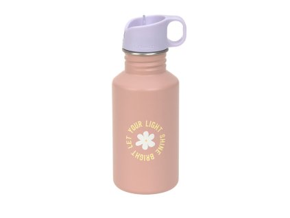 LÄSSIG Bottle Stainless Steel Pattern Party rose/lilac