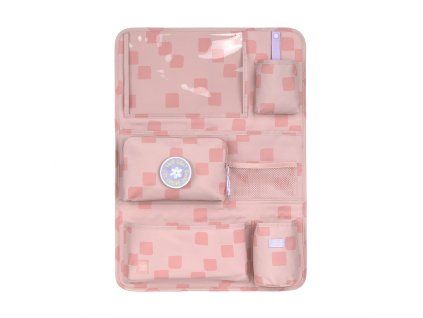 LÄSSIG Car Wrap-to-Go Pattern Party rose