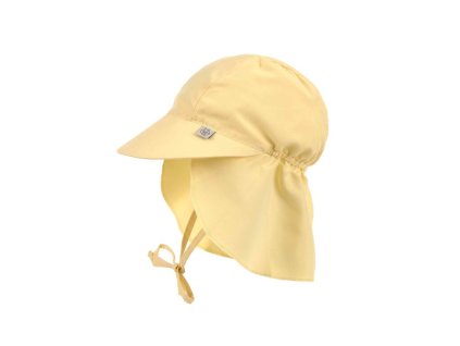 LÄSSIG Sun Protection Flap Hat pale yellow 07-12 mo. size 45/47