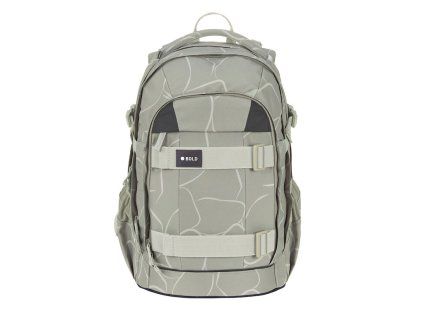 LÄSSIG School Backpack Origin Bold curve sage
