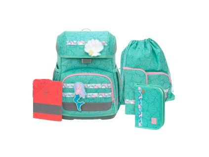 LÄSSIG School Set Light Unique seashell turqouise