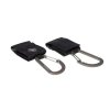 LÄSSIG Casual Stroller Hooks with Carabiner black