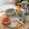 LÄSSIG Dish Set PP/Cellulose Little Forest rabbit