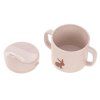 LÄSSIG Sippy Cup PP/Cellulose Little Forest rabbit