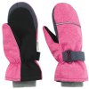 ESITO Dětské zimní rukavice Softshell vel. 3 - 6 let - melír růžový / 5 - 6 let