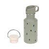 LÄSSIG Bottle Stainless Steel Happy Prints light olive