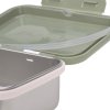 LÄSSIG Lunchbox Stainless Steel Happy Prints light olive