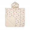 Beach Poncho 2023 sea animals milky