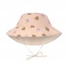 Sun Protection Bucket Hat 2023 corals peach rose 19-36 mon.