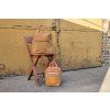 LÄSSIG Green Label Little One & Me Square Backpack Small Gots 2025 caramel