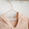LÄSSIG Muslin Poncho dots peach rose