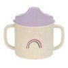LÄSSIG Sippy Cup PP/Cellulose Happy Rascals Heart lavender