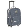 LÄSSIG Trolley Happy Prints midnight blue
