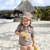 LÄSSIG Sun Protection Flap Hat 2024 camel pink 07-18 mon.