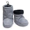ESITO | Barefoot softshellové capáčky Šedý melír - šedá / 5 - délka stélky: 15 cm (Barva šedá, Velikost 5 - délka stélky: 15 cm)