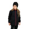 ESITO | Dětská softshellová bunda DUO Raspberry pink / Black - černá / 86 (Barva černá, Velikost 86)