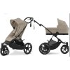 Cybex Avi spin Almond Beige set s hlubokou korbou