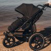stroller seat unit mono/pro anthracite with red highlights