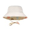 LÄSSIG Sun Protection Bucket Hat 2025 flowers vanilla 19-36 mo.