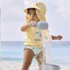LÄSSIG Sun Protection Flap Hat vanilla 07-18 mo.