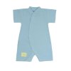 ESITO | Letní overal pro miminko mušelín Blue - modrá / 56 (Barva modrá, Velikost 56)